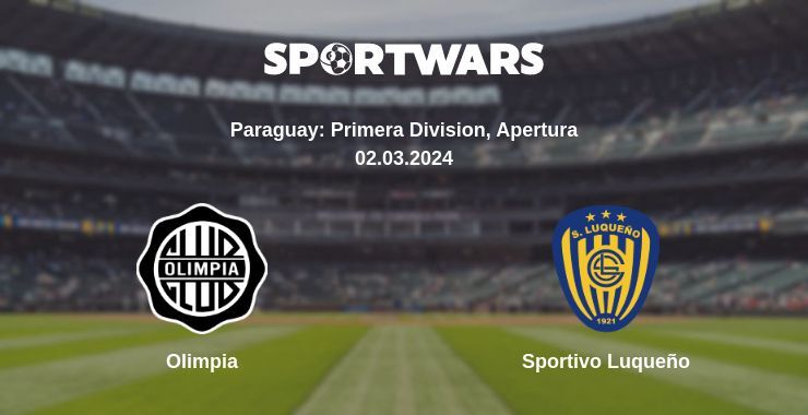 Olimpia — Sportivo Luqueño watch online for free 02.03.2024