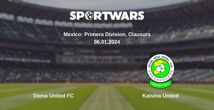 Doma United FC — Katsina United watch online for free 06.01.2024