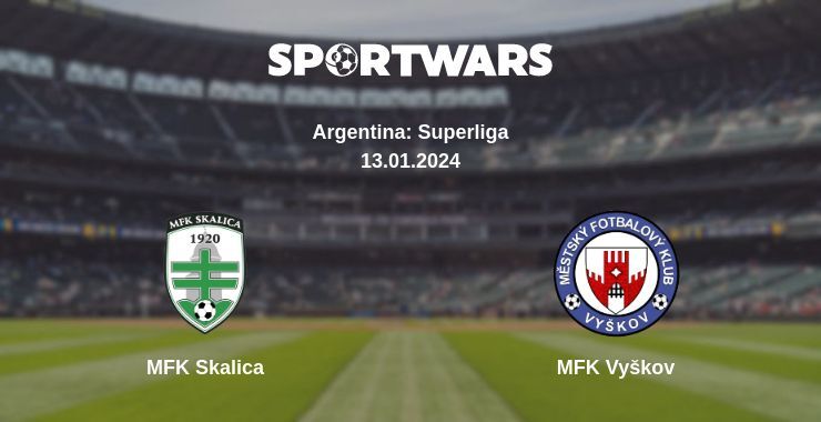 MFK Skalica — MFK Vyškov watch online for free 13.01.2024