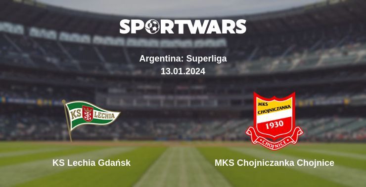 KS Lechia Gdańsk — MKS Chojniczanka Chojnice watch online for free 13.01.2024