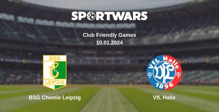 BSG Chemie Leipzig — VfL Halle watch online for free 10.01.2024