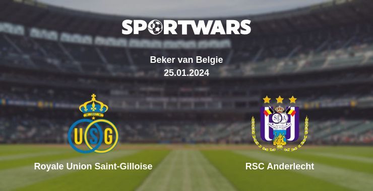 Royale Union Saint-Gilloise — RSC Anderlecht watch online for free 25.01.2024