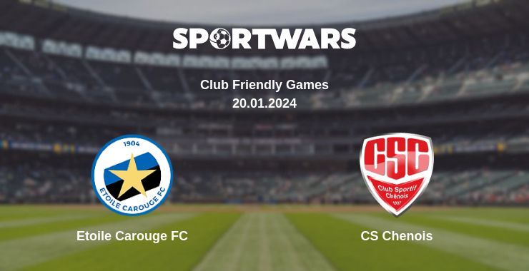 Etoile Carouge FC — CS Chenois watch online for free 20.01.2024