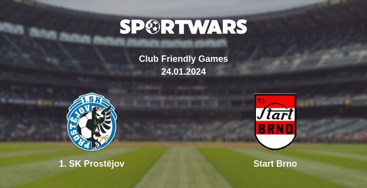 1. SK Prostějov — Start Brno watch online for free 24.01.2024