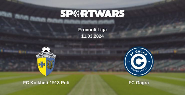 FC Kolkheti-1913 Poti — FC Gagra watch online for free 11.03.2024