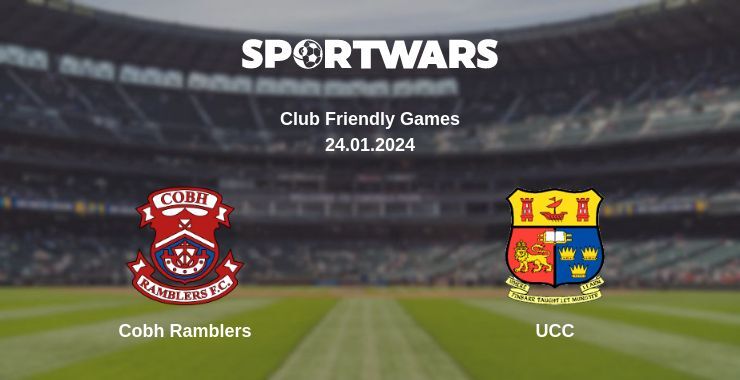 Cobh Ramblers — UCC watch online for free 24.01.2024