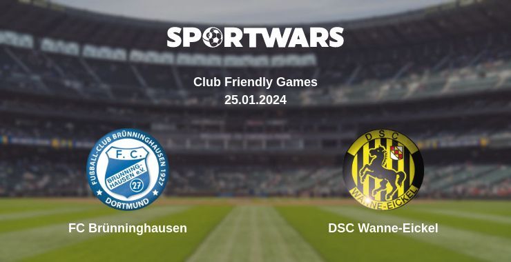 FC Brünninghausen — DSC Wanne-Eickel watch online for free 25.01.2024