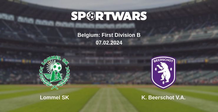 Lommel SK — K. Beerschot V.A. watch online for free 07.02.2024