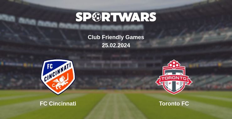 FC Cincinnati — Toronto FC watch online for free 25.02.2024