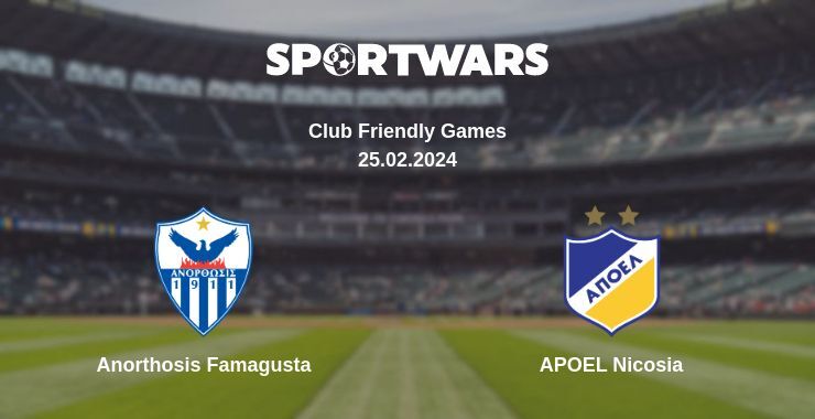 Anorthosis Famagusta — APOEL Nicosia watch online for free 25.02.2024