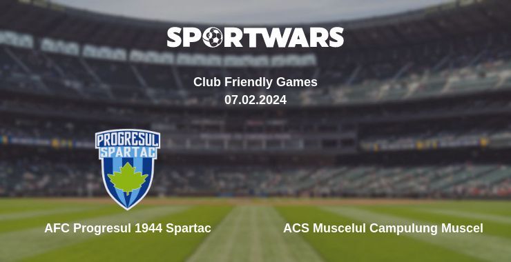 AFC Progresul 1944 Spartac — ACS Muscelul Campulung Muscel watch online for free 07.02.2024