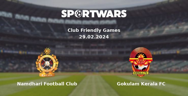 Namdhari Football Club — Gokulam Kerala FC watch online for free 29.02.2024