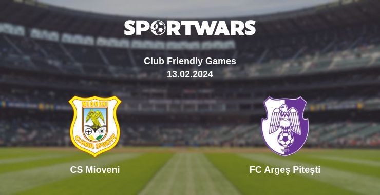 CS Mioveni — FC Argeş Piteşti watch online for free 13.02.2024