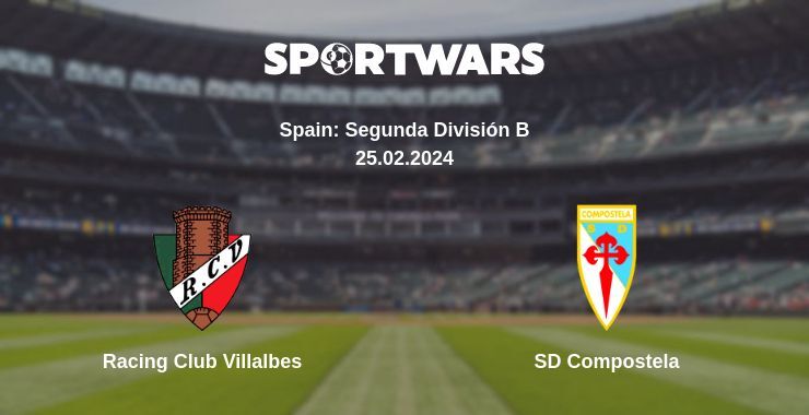 Racing Club Villalbes — SD Compostela watch online for free 25.02.2024