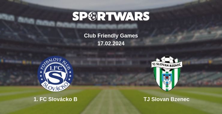 1. FC Slovácko B — TJ Slovan Bzenec watch online for free 17.02.2024