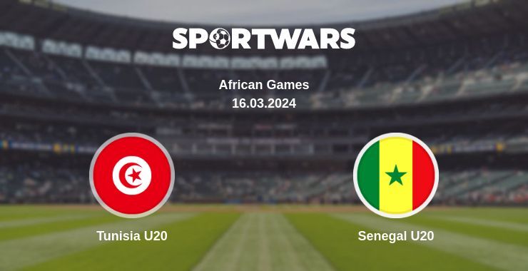 Tunisia U20 — Senegal U20 watch online for free 16.03.2024