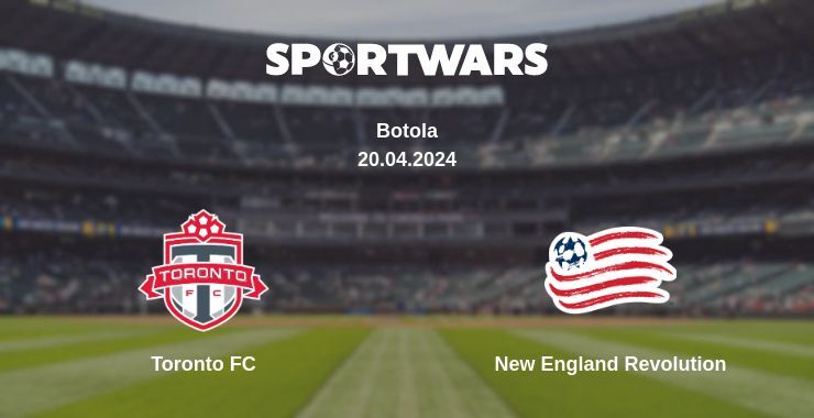 Toronto FC — New England Revolution watch online for free 20.04.2024