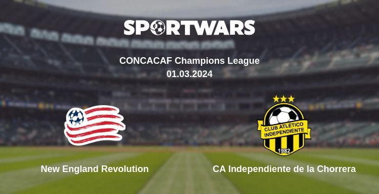 New England Revolution — CA Independiente de la Chorrera watch online for free 01.03.2024