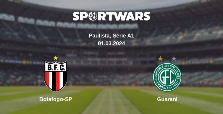 Botafogo-SP — Guarani watch online for free 01.03.2024