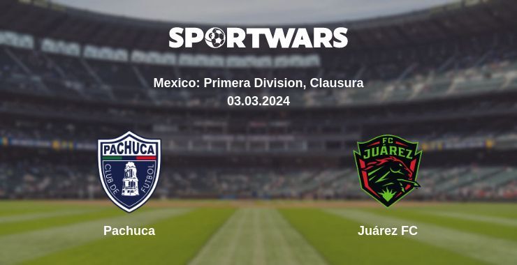 Pachuca — Juárez FC watch online for free 03.03.2024