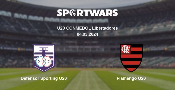 Defensor Sporting U20 — Flamengo U20 watch online for free 04.03.2024