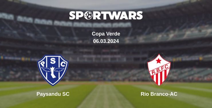 Result of the Paysandu SC — Rio Branco-AC match, 06.03.2024