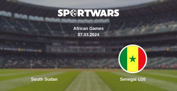 South Sudan — Senegal U20 watch online for free 07.03.2024