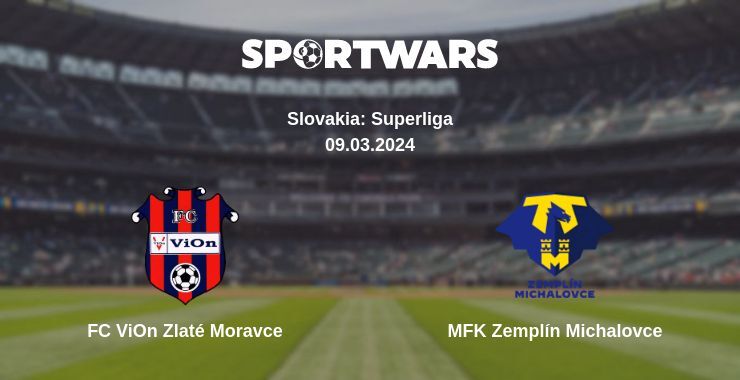 FC ViOn Zlaté Moravce — MFK Zemplín Michalovce watch online for free 09.03.2024