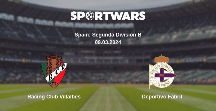 Racing Club Villalbes — Deportivo Fabril watch online for free 09.03.2024