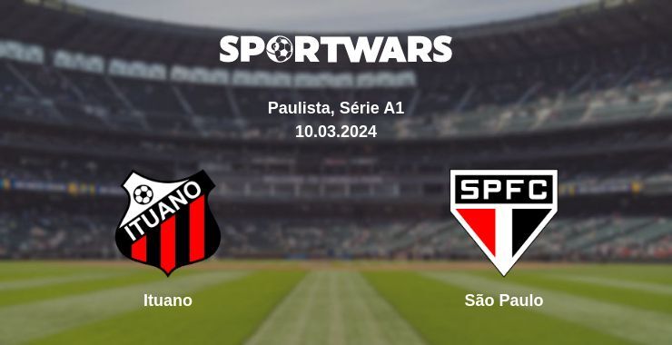 Result of the Ituano — São Paulo match, 10.03.2024