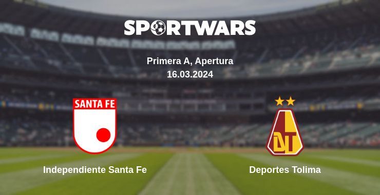 Independiente Santa Fe — Deportes Tolima watch online for free 16.03.2024