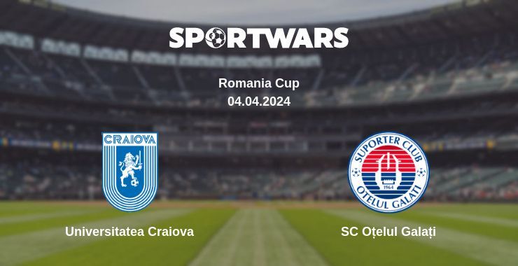 Universitatea Craiova — SC Oțelul Galați watch online for free 04.04.2024