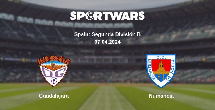 Result of the Guadalajara — Numancia match, 07.04.2024