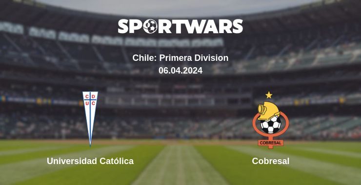 Universidad Católica — Cobresal watch online for free 06.04.2024