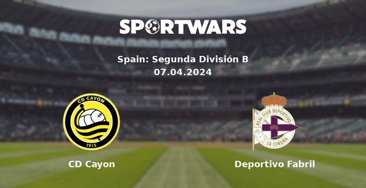 CD Cayon — Deportivo Fabril watch online for free 07.04.2024