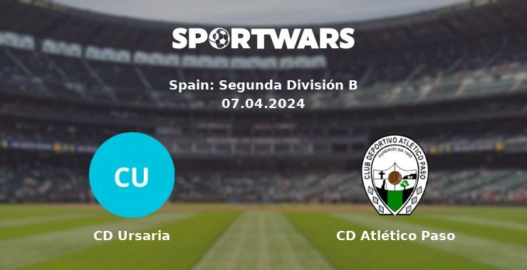 CD Ursaria — CD Atlético Paso watch online for free 07.04.2024