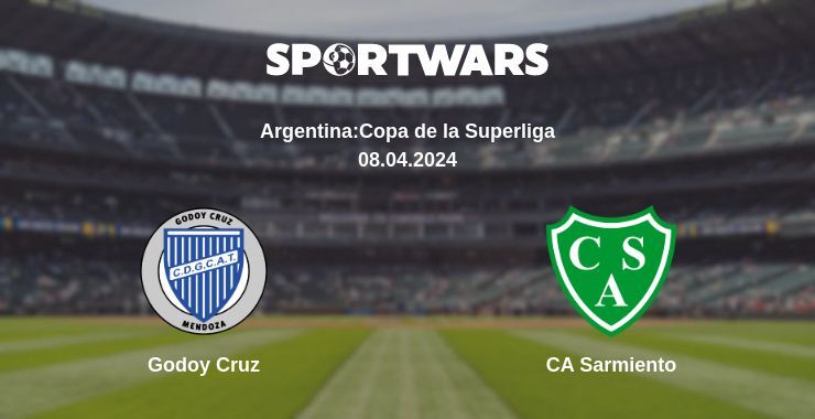 Result of the Godoy Cruz — CA Sarmiento match, 08.04.2024