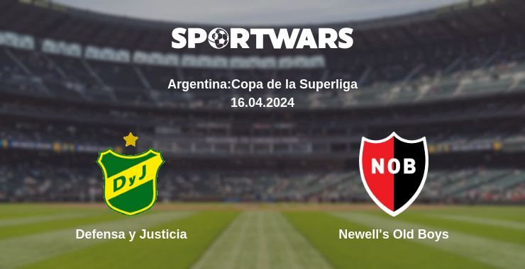 Result of the Defensa y Justicia — Newell's Old Boys match, 16.04.2024