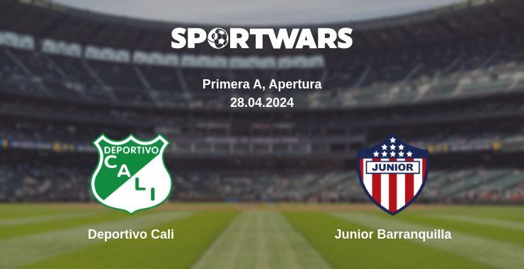 Result of the Deportivo Cali — Junior Barranquilla match, 28.04.2024