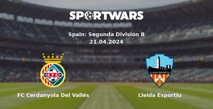 FC Cerdanyola Del Vallés — Lleida Esportiu watch online for free 21.04.2024