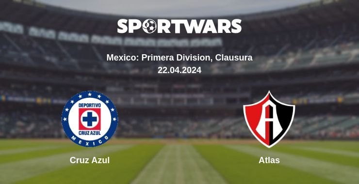 Cruz Azul — Atlas watch online for free 22.04.2024