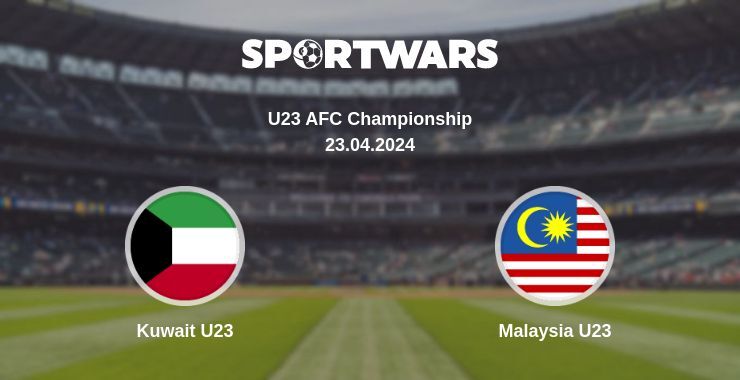 Kuwait U23 — Malaysia U23 watch online for free 23.04.2024