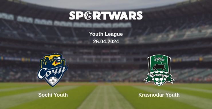 Sochi Youth — Krasnodar Youth watch online for free 26.04.2024