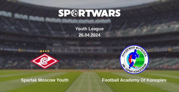 Spartak Moscow Youth — Football Academy Of Konoplev watch online for free 26.04.2024