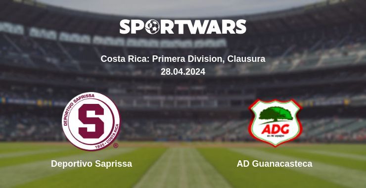 Deportivo Saprissa — AD Guanacasteca watch online for free 28.04.2024