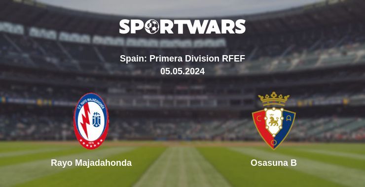 Rayo Majadahonda — Osasuna B watch online for free 05.05.2024