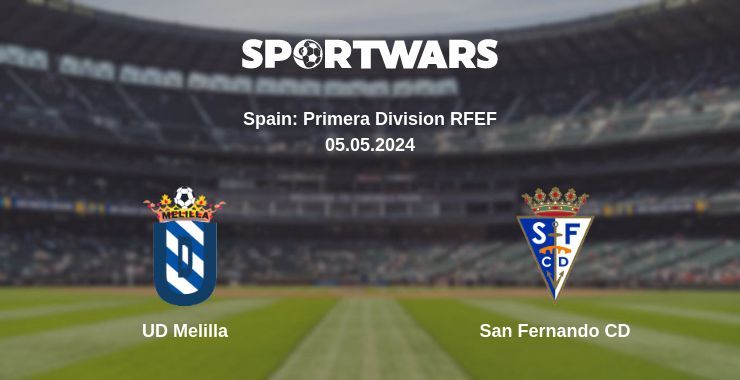 UD Melilla — San Fernando CD watch online for free 05.05.2024