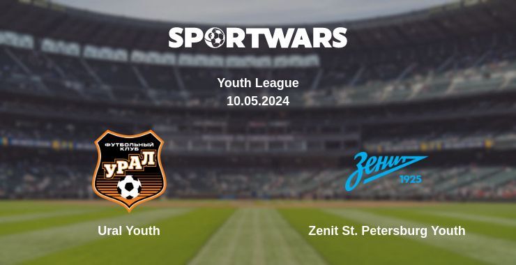 Ural Youth — Zenit St. Petersburg Youth watch online for free 10.05.2024