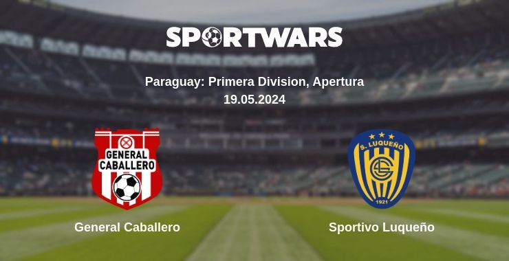 Result of the General Caballero — Sportivo Luqueño match, 19.05.2024