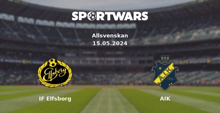 IF Elfsborg — AIK watch online for free 15.05.2024